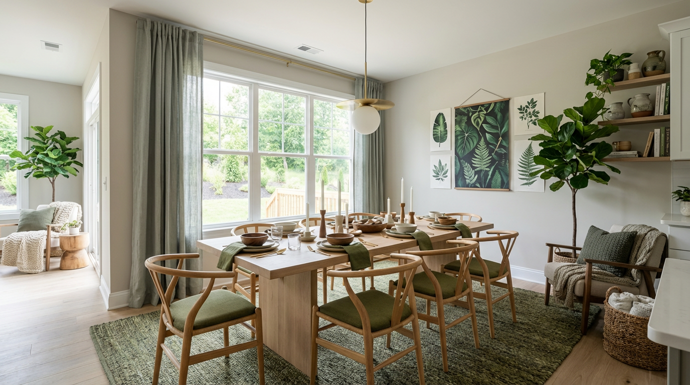 Scandinavian dining-room